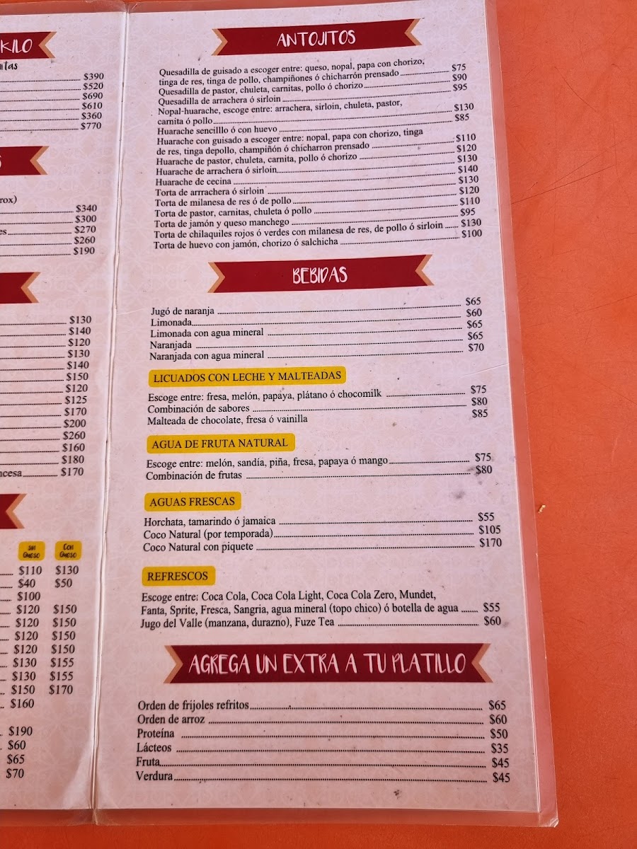 Carnitas Michoacan Menu - Image 2