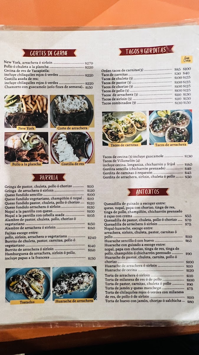 Carnitas Michoacan Menu - Image 3