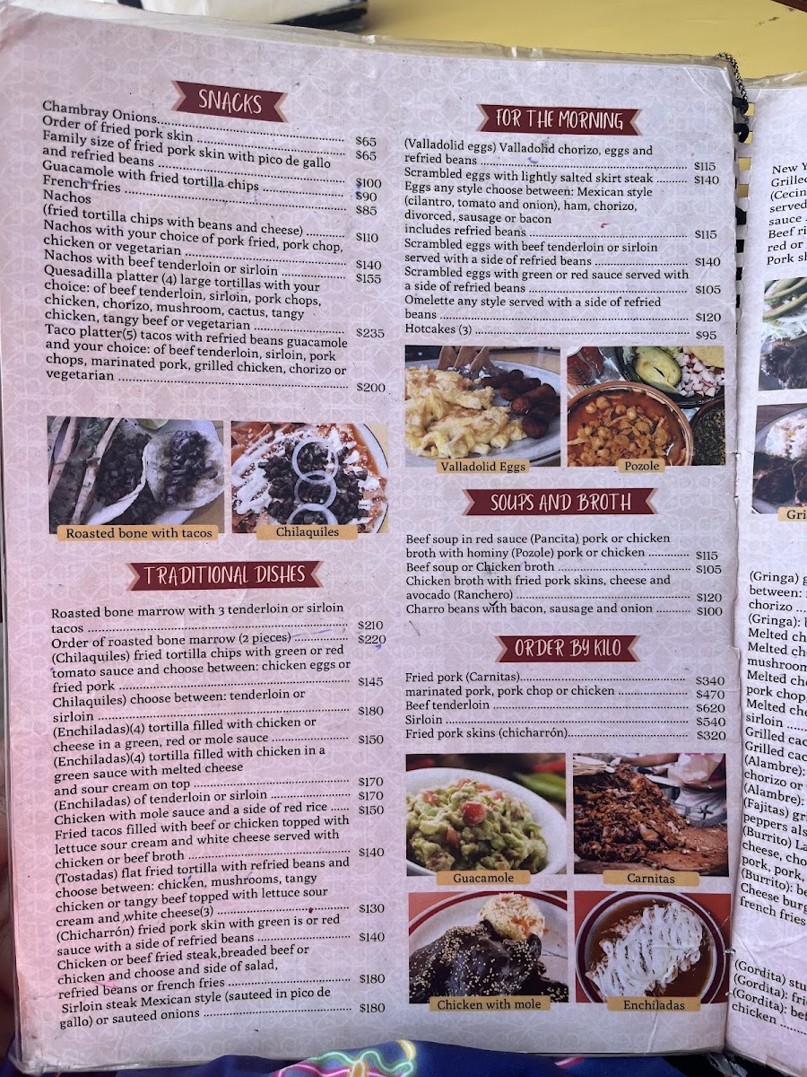 Carnitas Michoacan Menu - Image 4